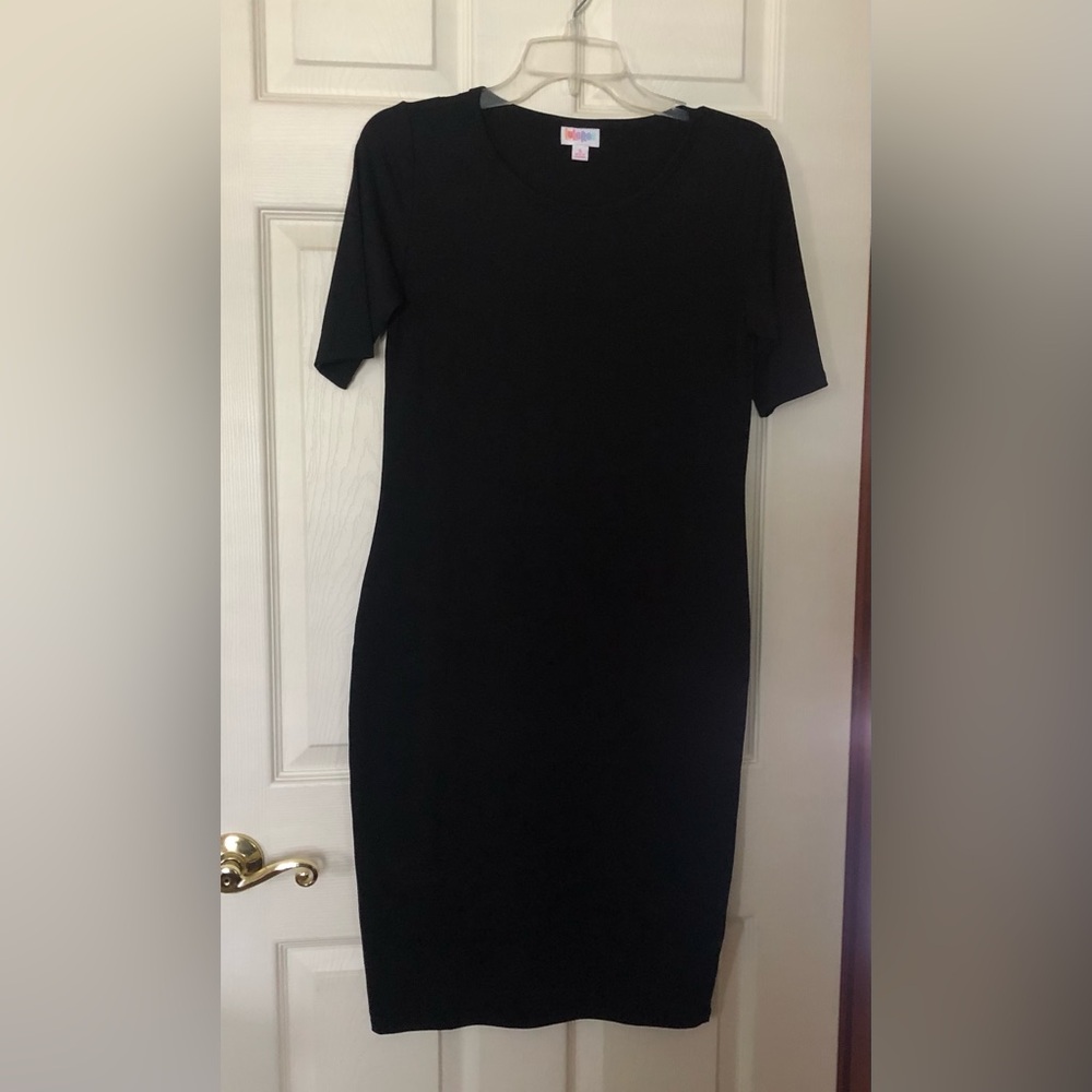 LuLaRoe Classic Black Midi Dress
